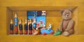 Niche de jouets - Trompe l'oeil