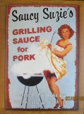 Saucy Suzie's  81 x 65 - Trompe l'oeil